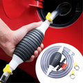 Multifunction Liquid Sucker Pump, Manual Fuel Transfer Pump Gasoline Siphone Hose, Portable Siphon Pump For Gasoline Diesel And Other Liquid Water, with 3.2/6.5/9.8ft Siphon Hose. (6.5 ft)