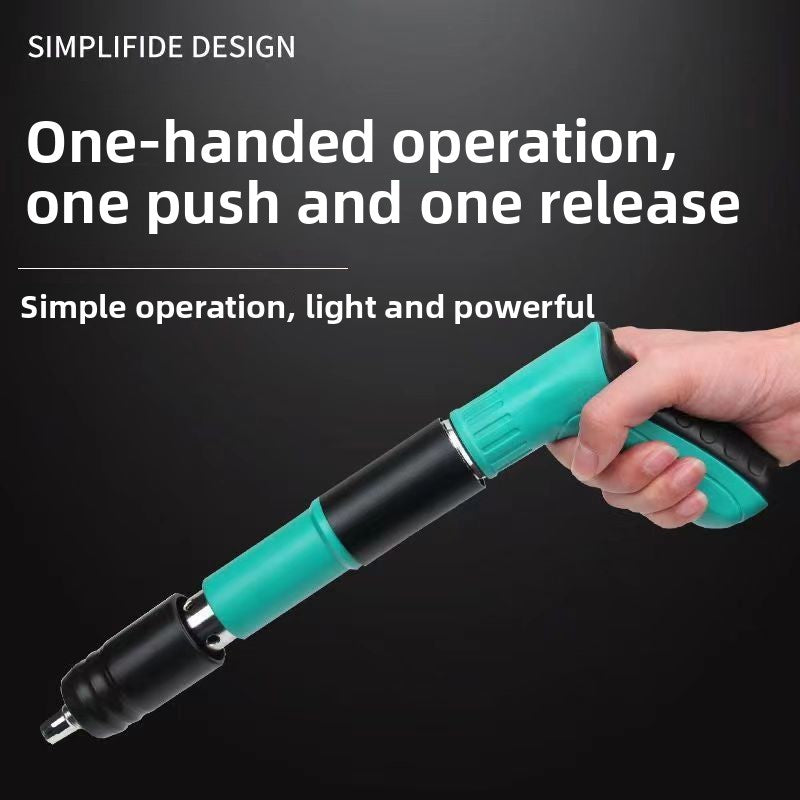 StrikePro Mini Nail Gun Kit – Compact 5-Speed Heavy-Duty Nail Gun with Noise-Reduction Design for Construction, Framing & Installation Work