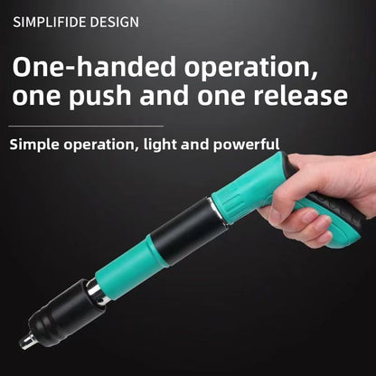 StrikePro Mini Nail Gun Kit – Compact 5-Speed Heavy-Duty Nail Gun with Noise-Reduction Design for Construction, Framing & Installation Work