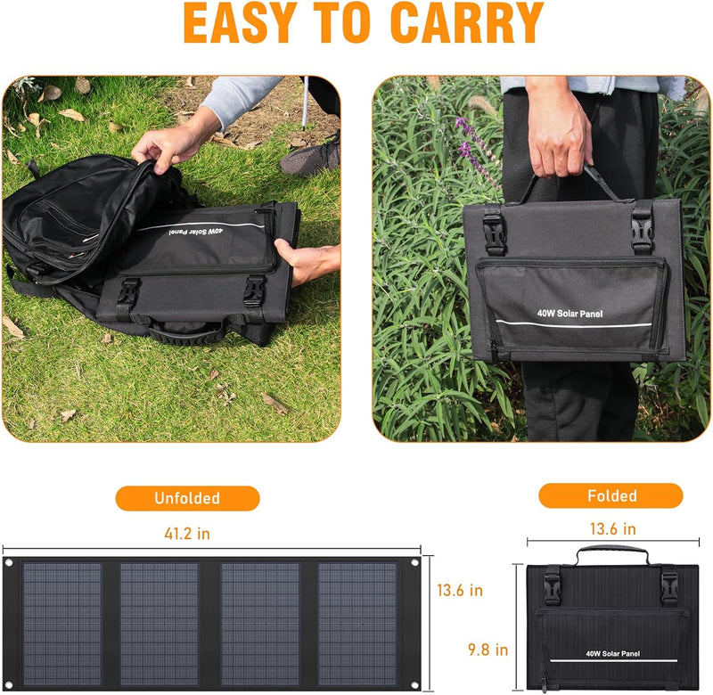 Charge and pack away