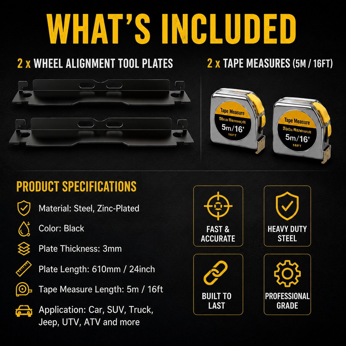 AlignPro™ Precision Toe Alignment Kit