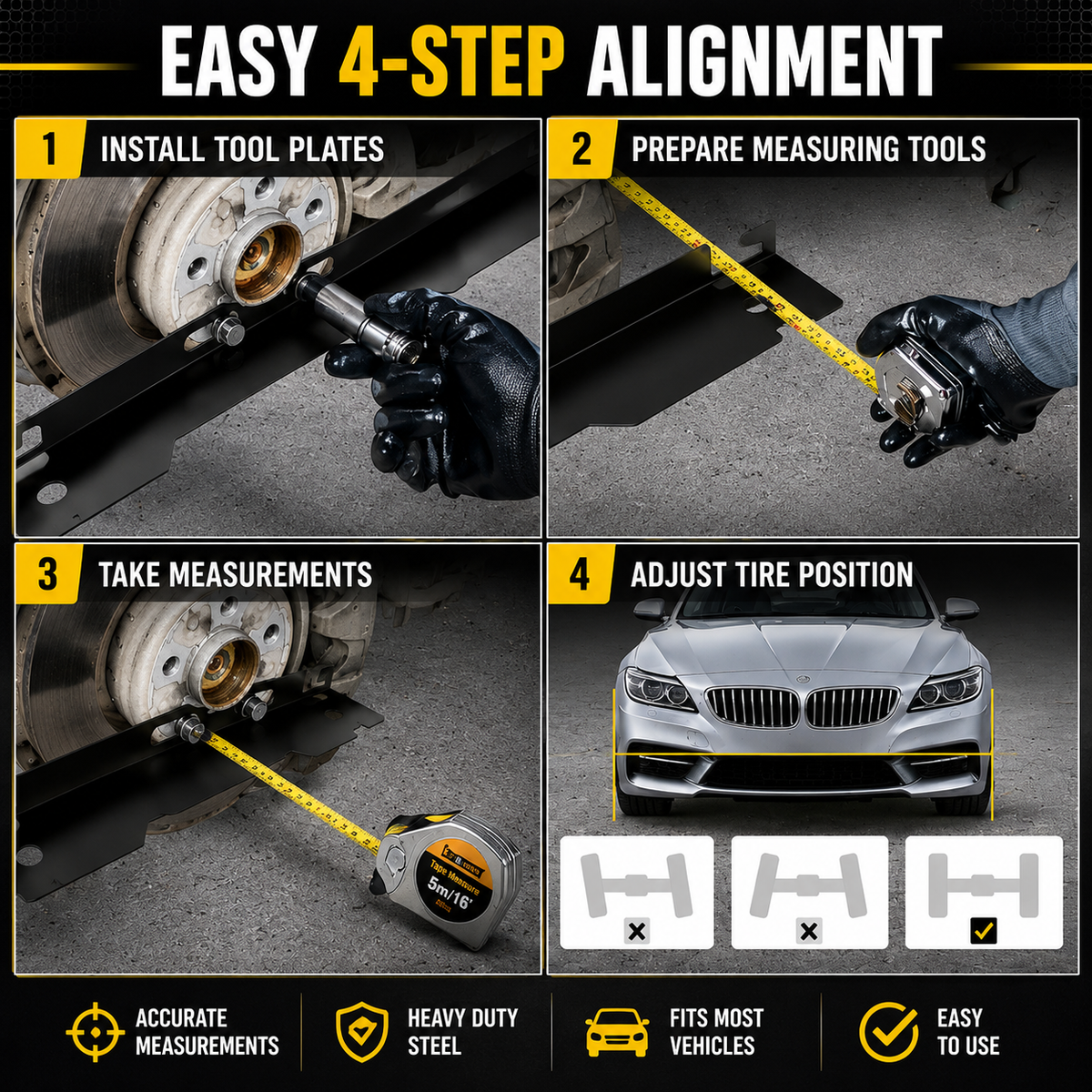 AlignPro™ Precision Toe Alignment Kit
