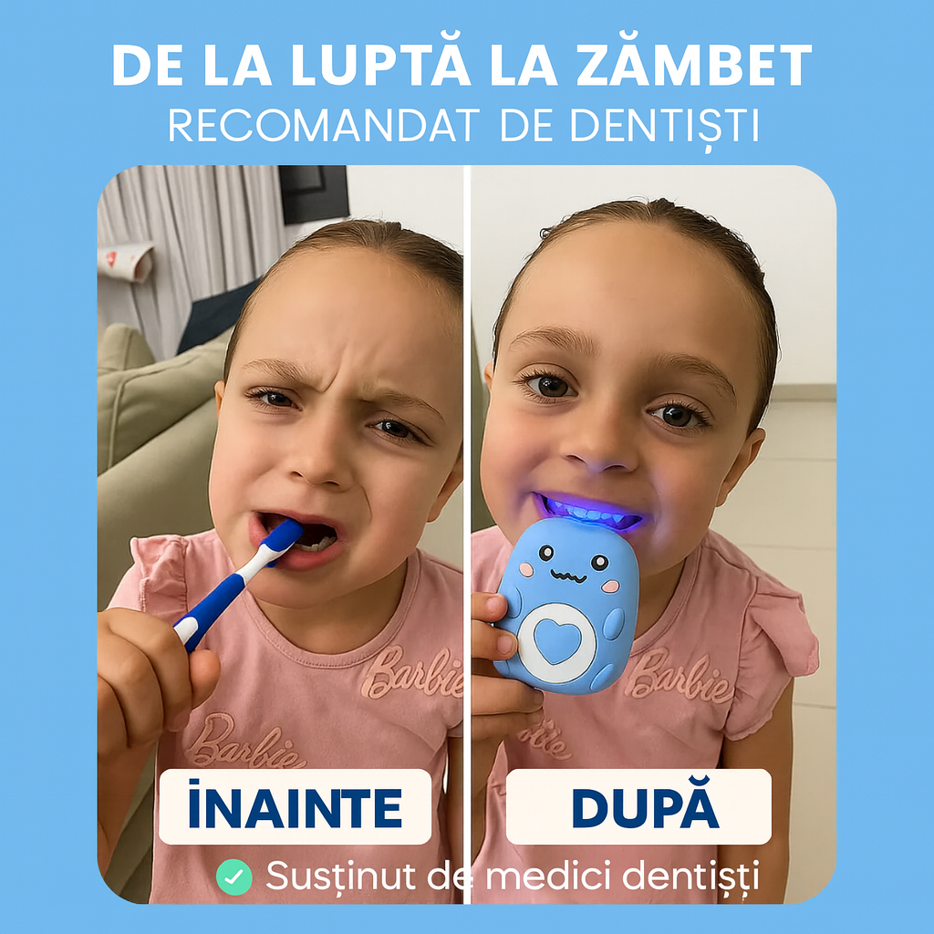 ZingBrush™ U-Curve 360° Ultrasonic Kid's Toothbrush