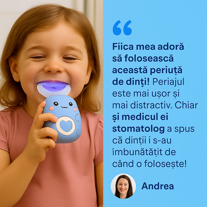 ZingBrush™ U-Curve 360° Ultrasonic Kid's Toothbrush