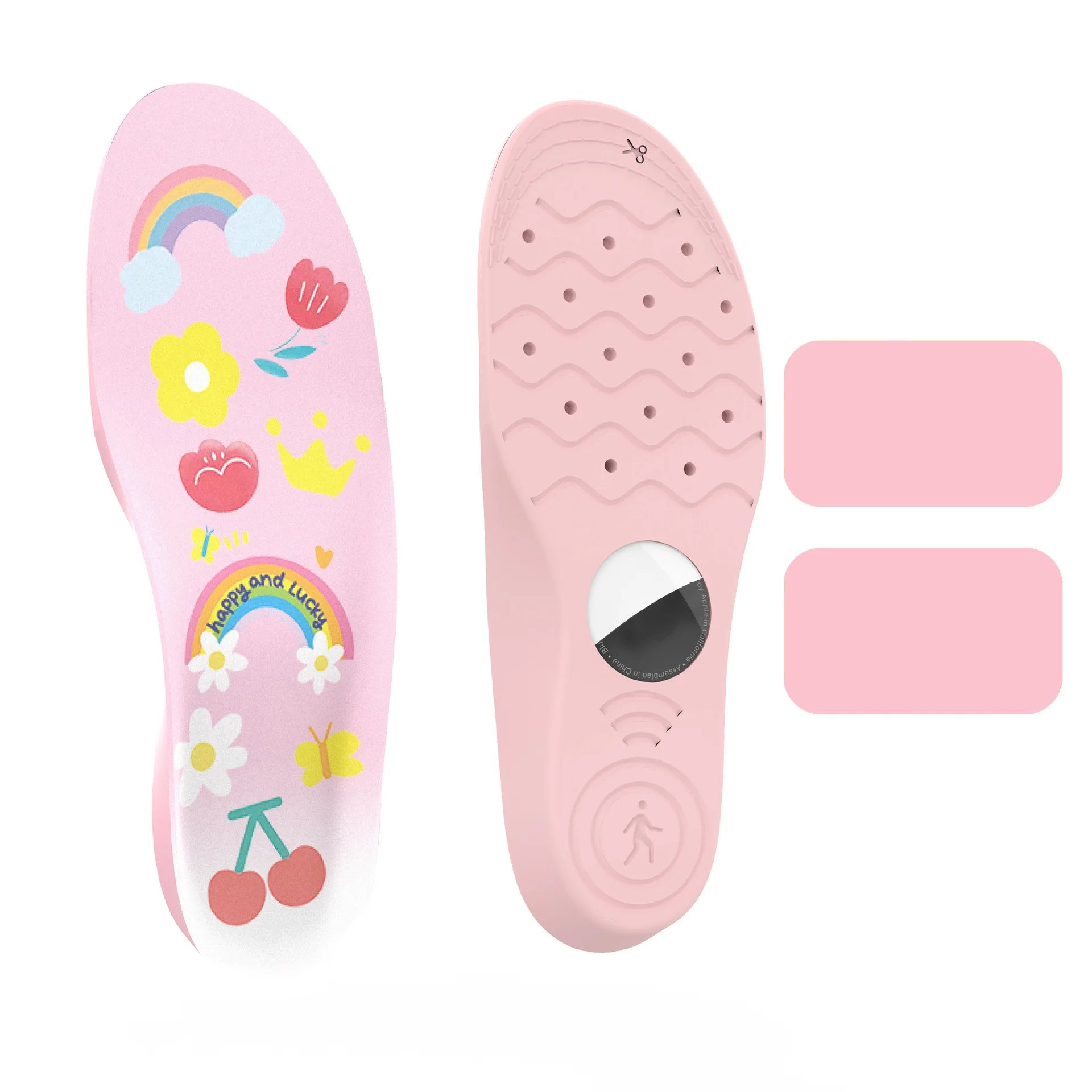 SafeStep™ AirTag Shoe Insoles – Hidden Protective AirTag Inserts for Kids & Seniors with Comfortable Secure Fit for Everyday Footwear