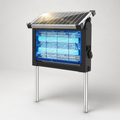 ZapGuard Solar Bug Zapper – Waterproof 4500V Cordless Mosquito Killer with Solar & USB Rechargeable Power for Patio, Garden & Outdoor Protection